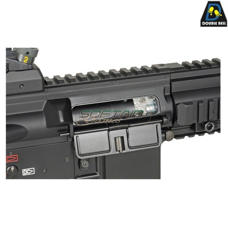 Electric rifle HK416 type 801 carbine black full metal double bell (db-801-bk)