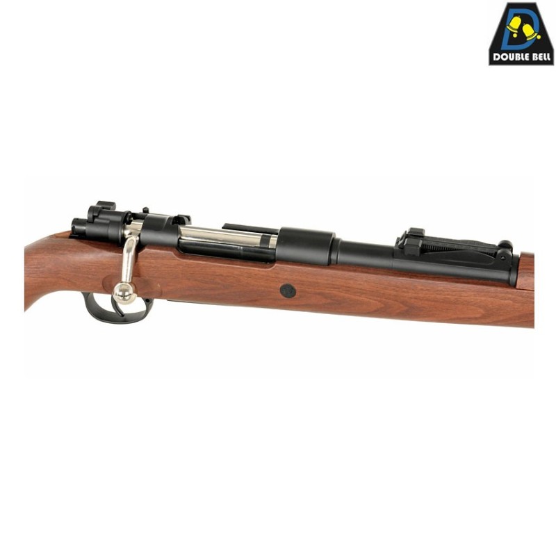 Spring rifle wwii kar98k shell ejecting double bell (db-fb2160p/000283)
