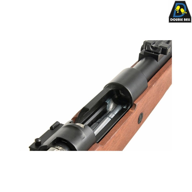 Spring rifle wwii kar98k shell ejecting double bell (db-fb2160p/000283)