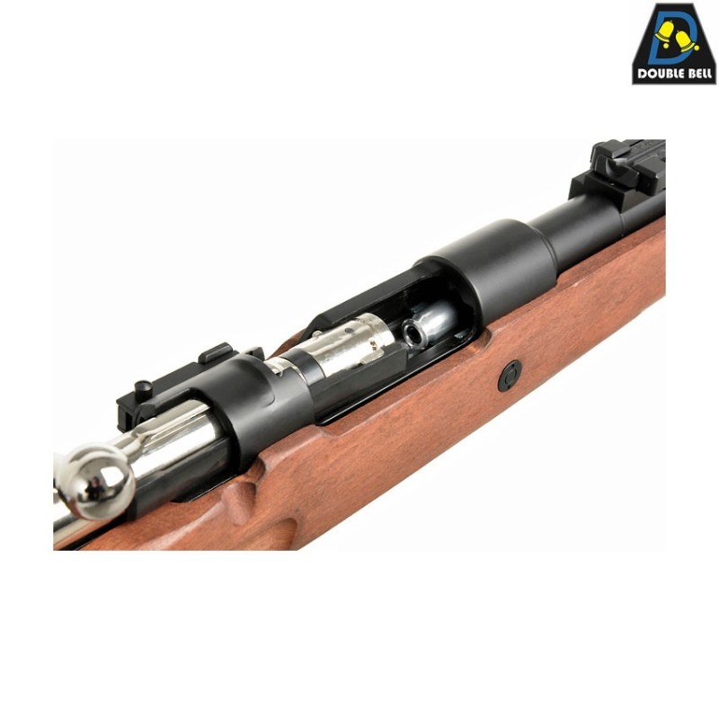 Spring rifle wwii kar98k shell ejecting double bell (db-fb2160p/000283)