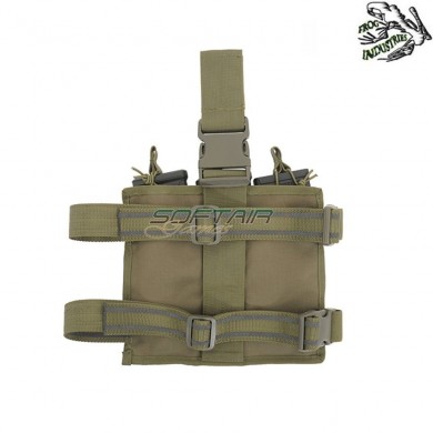 Drop leg panel m4 six-mag olive drab frog industries® (fi-m51613222-od)