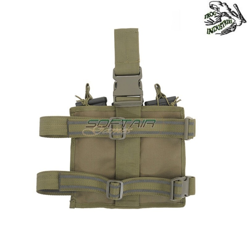 Drop leg panel m4 six-mag olive drab frog industries® (fi-m51613222-od)