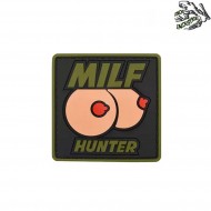 Patch 3d pvc MILF HUNTER frog industries® (fi-milf-hun)