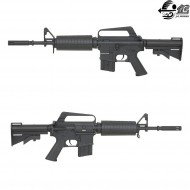 Electric rifle vietnam war xm177 black full metal jing gong (jg-4008t)