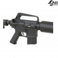 Fucile elettrico vietnam war xm177 nero full metal jing gong (jg-4008t)