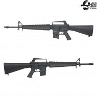 Fucile elettrico vietnam war m16a1 nero full metal jing gong (jg-1601t)