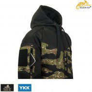 ROGUE Hoodie FullZip Black/Tiger Stripe Helikon-tex® (ht-bl-rhf-po-0162a)