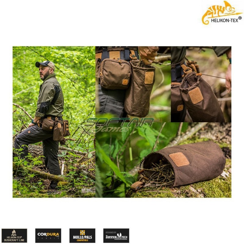 Tasca dump BUSHCRAFT black Helikon-tex® (ht-mo-u06-cd-01)