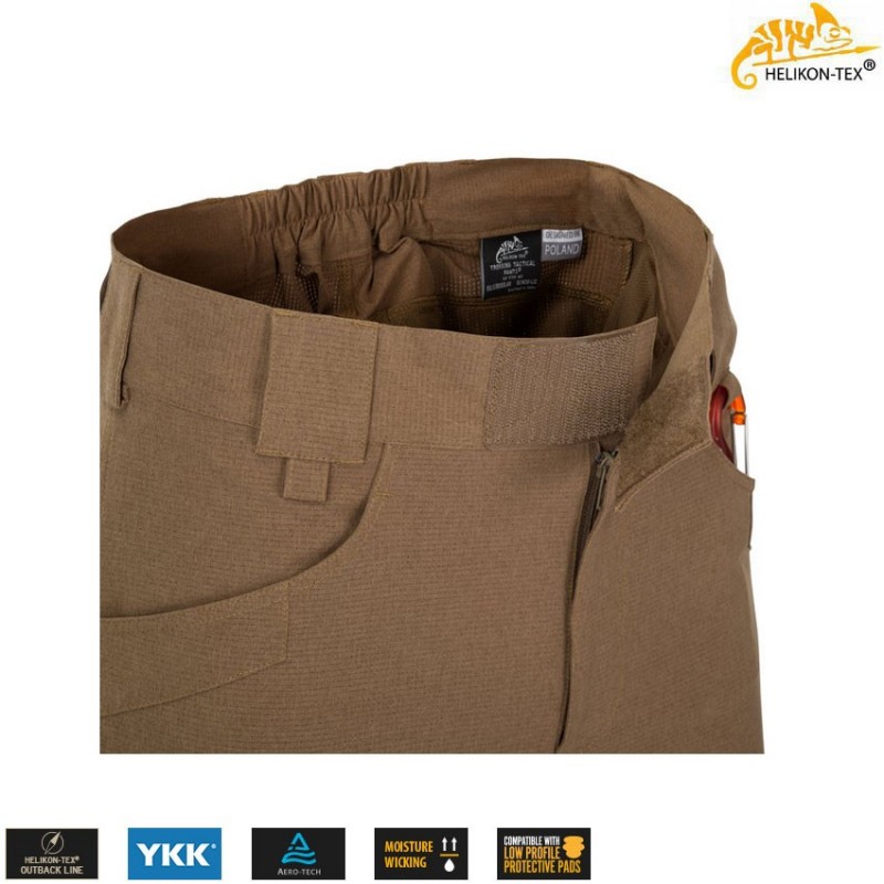 TREKKING TACTICAL mud brown pants Helikon-tex® (ht-sp-ttp-at-60)