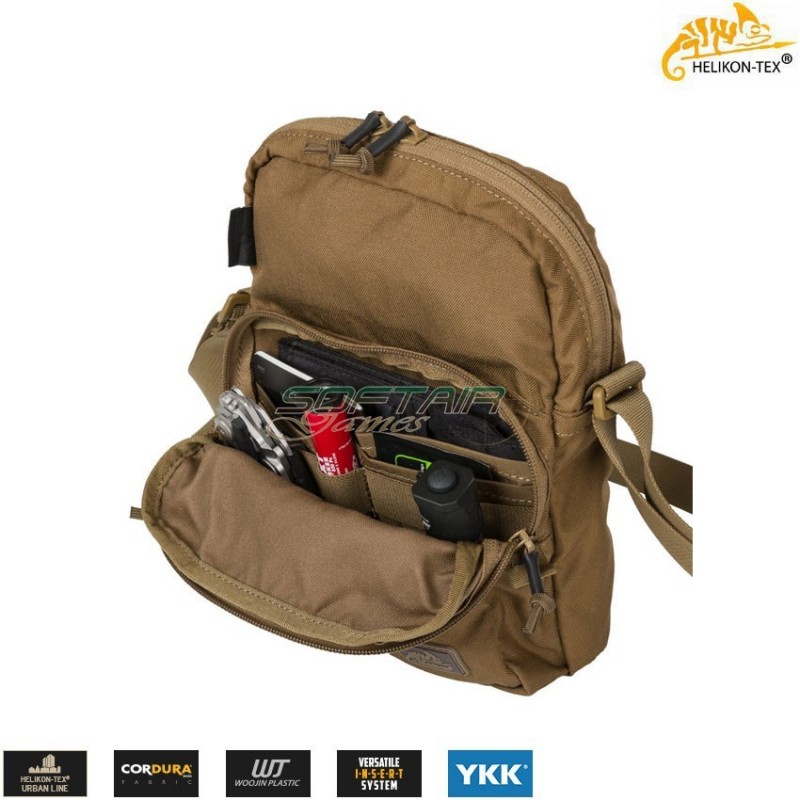 Borsa a tracolla edc compact coyote brown Helikon-tex® (ht-tb-ecs-cd-11)