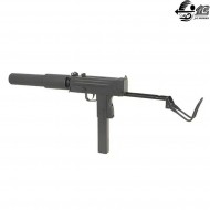 Mitraglietta elettrica mac-10 smg full set black jing gong (jg-0452)