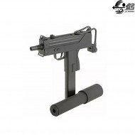 Submachine electric gun mac-10 smg full set black jing gong (jg-0452)