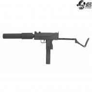 Mitraglietta elettrica mac-10 smg full set black jing gong (jg-0452)