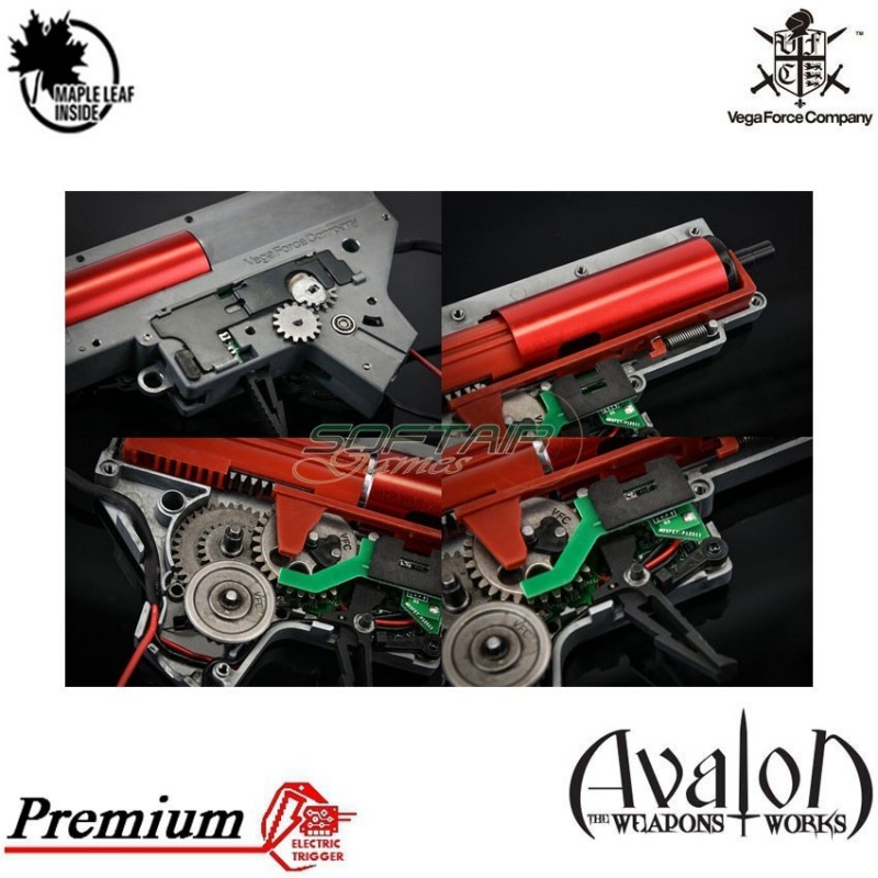 NEW 2021 Version fucile elettrico avalon premium samurai edge cqb black vfc (av1-m4edgsbk01)