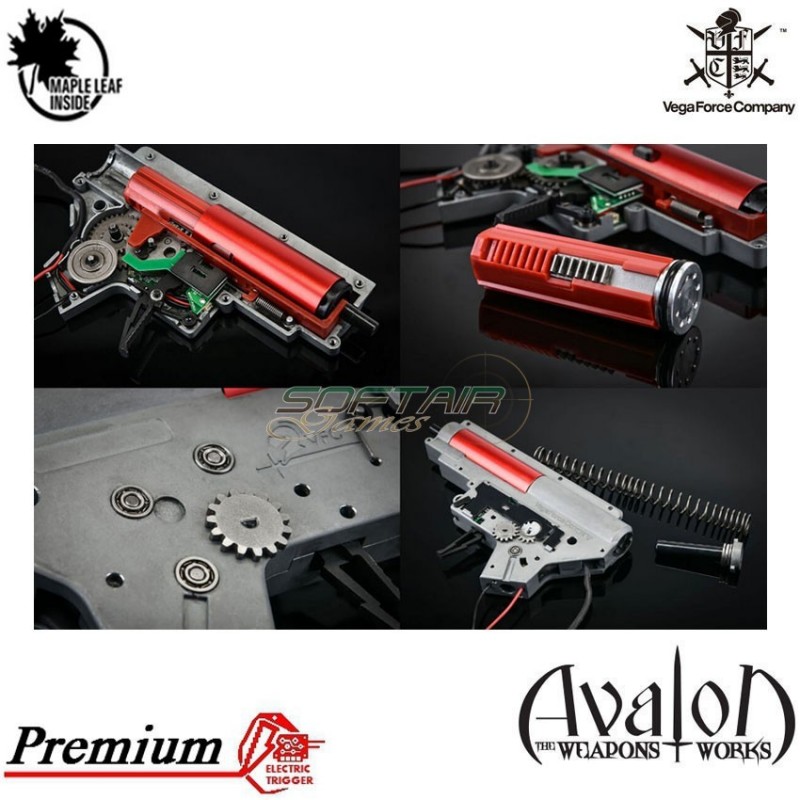 NEW 2021 Version electric rifle avalon premium samurai edge cqb black vfc (av1-m4edgsbk01)