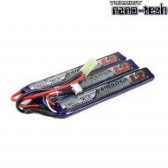 Lipo Battery Connector Tamiya 1200mah 11.1v 15~25c Turnigy Nano-tech (17278)