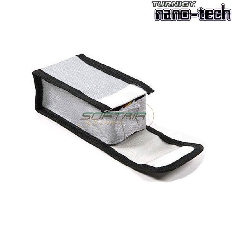 Fire Retardant LiPoly Battery Bag 120x53x42mm Turnigy Nano-tech (90287)