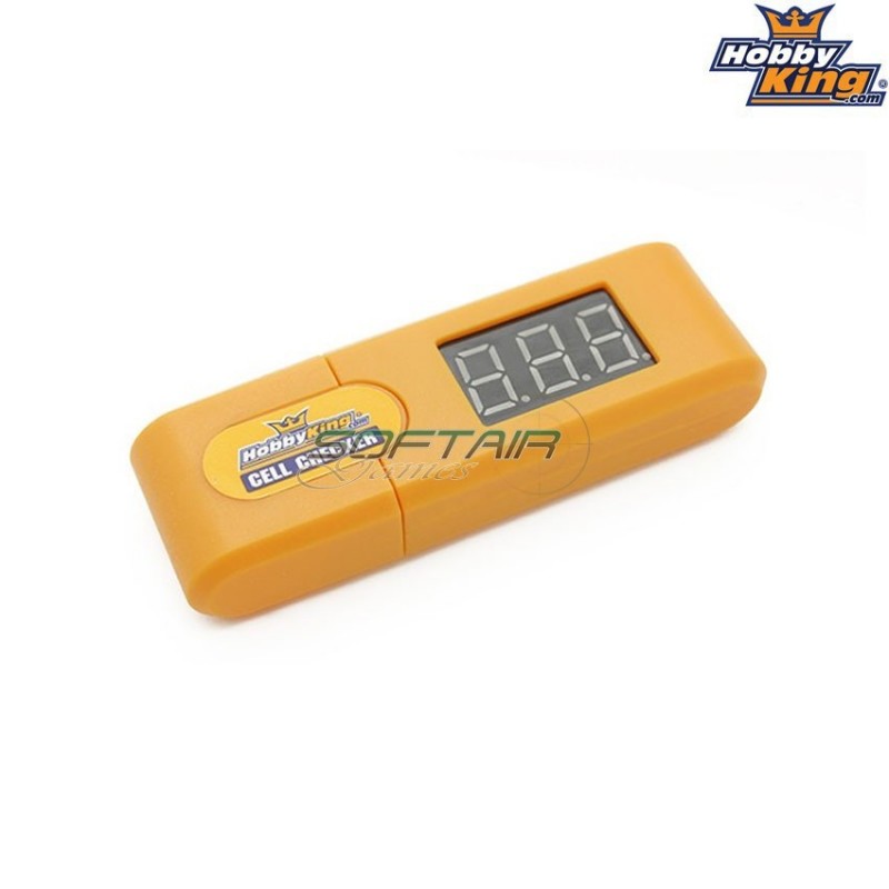 Tester per batterie lipo 2-6s Hobby king (82850)