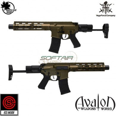 Electric rifle avalon calibur ii CQC fde vfc (av1-m4_si_s-tn02)