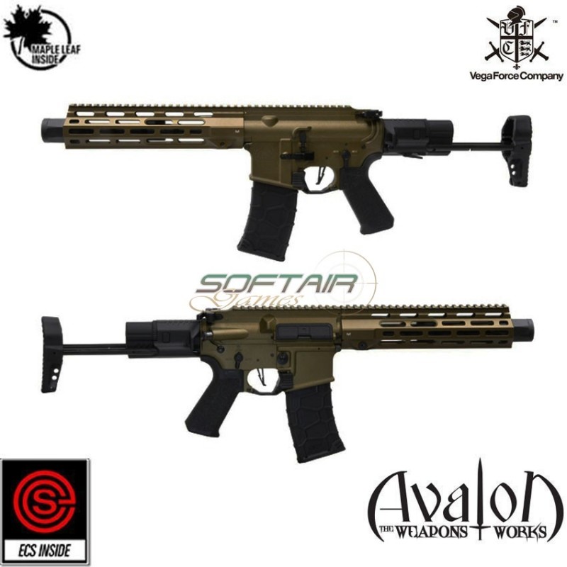 Electric rifle avalon calibur ii CQC fde vfc (av1-m4_si_s-tn02)