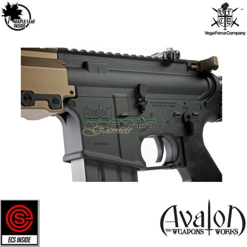 Electric rifle avalon URGI CARBINE two tone vfc (av1-m4_urgi_m-tb01)