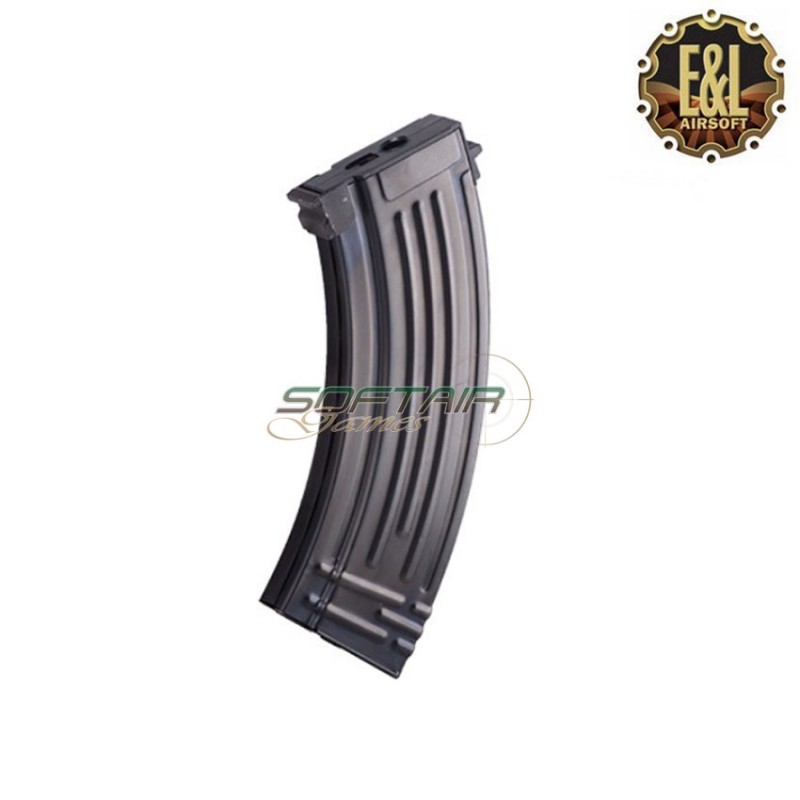 Caricatore Monofilare Metallo Da 120bb Per Ak47 E&l (el-1101-06-b)