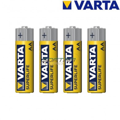 Set 4x batteria AA stilo superlife varta (va-30855)