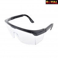 Occhiali Simple Black Frame & Clear Lense Royal (h606-b45)