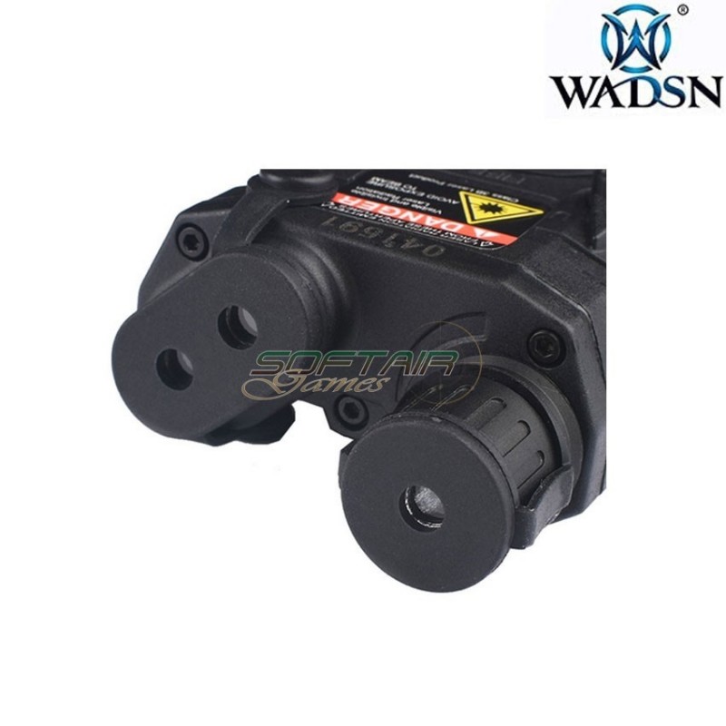 Peq15 la5 black red laser & led flashlight wadsn (wdx001-bk)