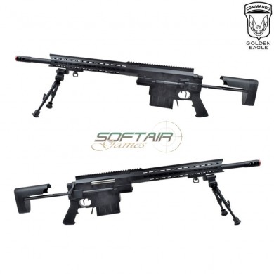 Spring sniper rifle msr black vanquish nemesis arms golden eagle (ge-g-3202)