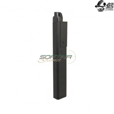 Hi-cap magazine 400bb black for mac-10 smg jing gong (jg-0452-hc-mag)