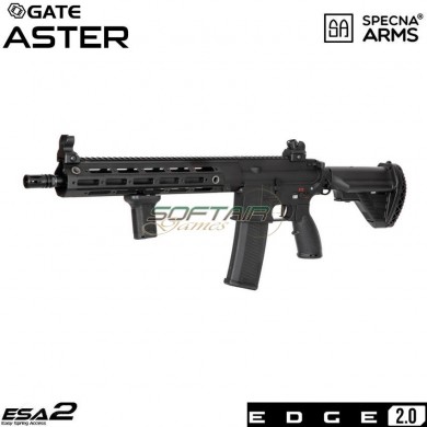 Electric rifle sa-h22 416 rem. rahg CARBINE version edge 2.0™ black specna arms® (spe-01-028553)