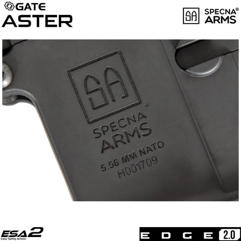 Electric rifle sa-h22 416 rem. rahg CARBINE version edge 2.0™ black specna arms® (spe-01-028553)