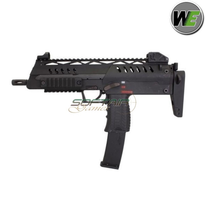 Gas submachine gun blowback SMG-8 black we (we-004900)
