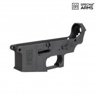 Lower receiver black EDGE™ SA logo for m4 specna arms® (spe-09-031891)