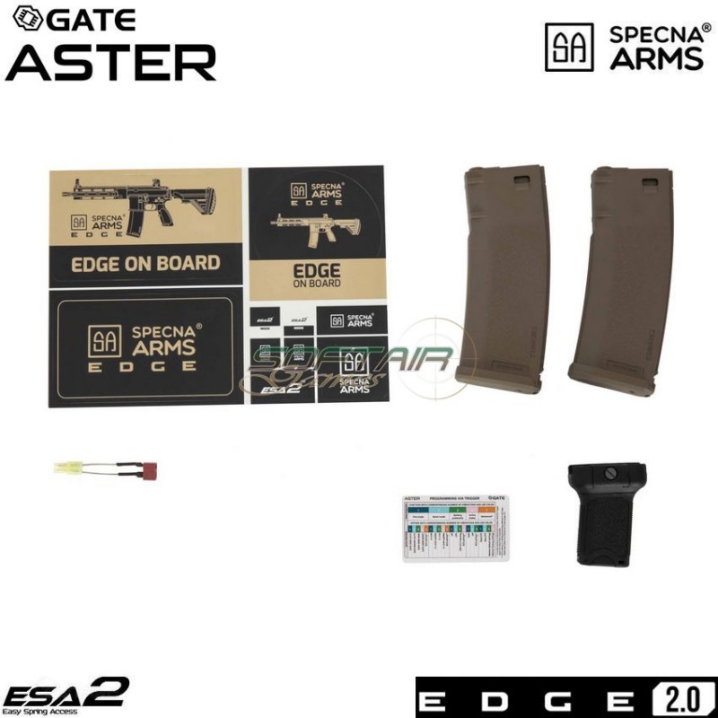 Fucile elettrico sa-h20 416 short version edge 2.0™ CHAOS BRONZE specna arms® (spe-01-031953)
