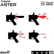 Fucile elettrico sa-h20 416 short version edge 2.0™ CHAOS BRONZE specna arms® (spe-01-031953)
