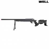 Spring Rifle L96 Mauser Karabiner Sniper Black Well (mb04bb)