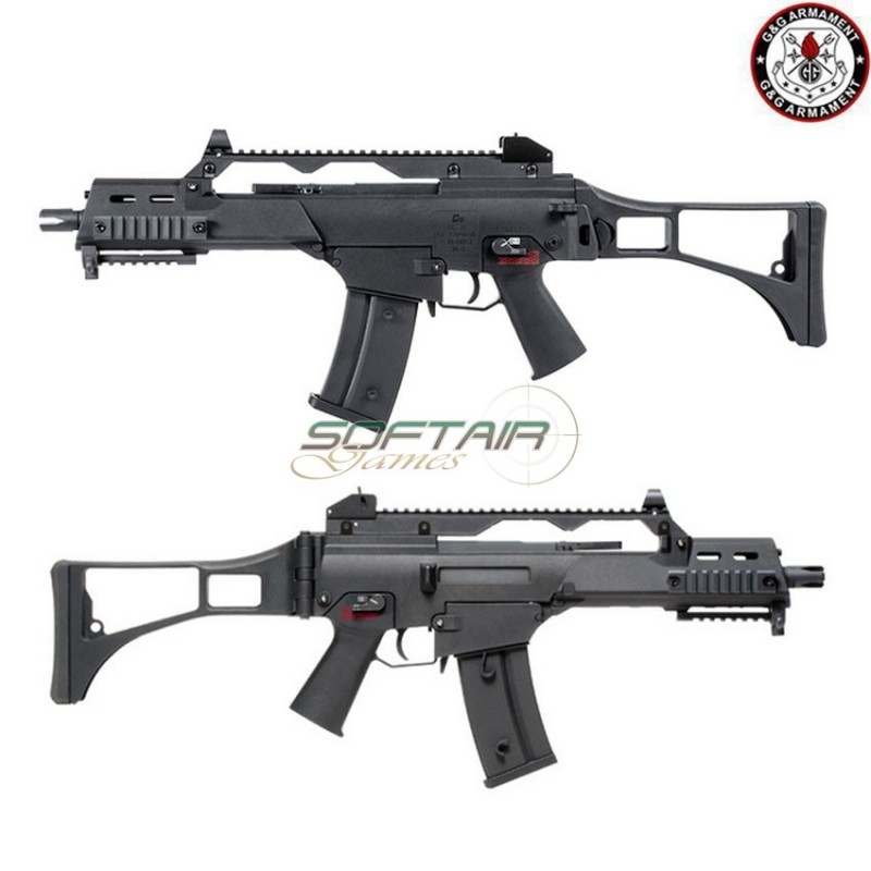 Fucile elettrico g36c black type gec36 g&g (tgg-g36-36c-bnb-ncm)