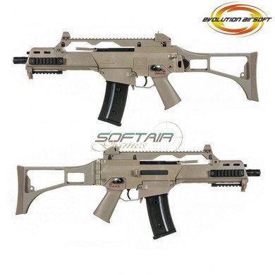 Fucile elettrico g36c EG6 tan type Evolution Airsoft (ea-ec23gg-t)