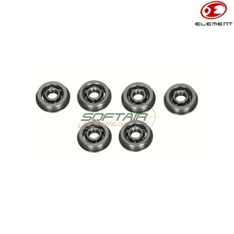 Boccole cuscinettate 9mm in acciaio element (el-in0208)