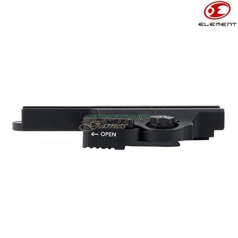 QD mount larue style black for acog element (el-ex057-bk)