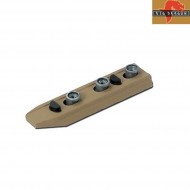 60mm tan kac style rail for keymod big dragon (bd9082a)