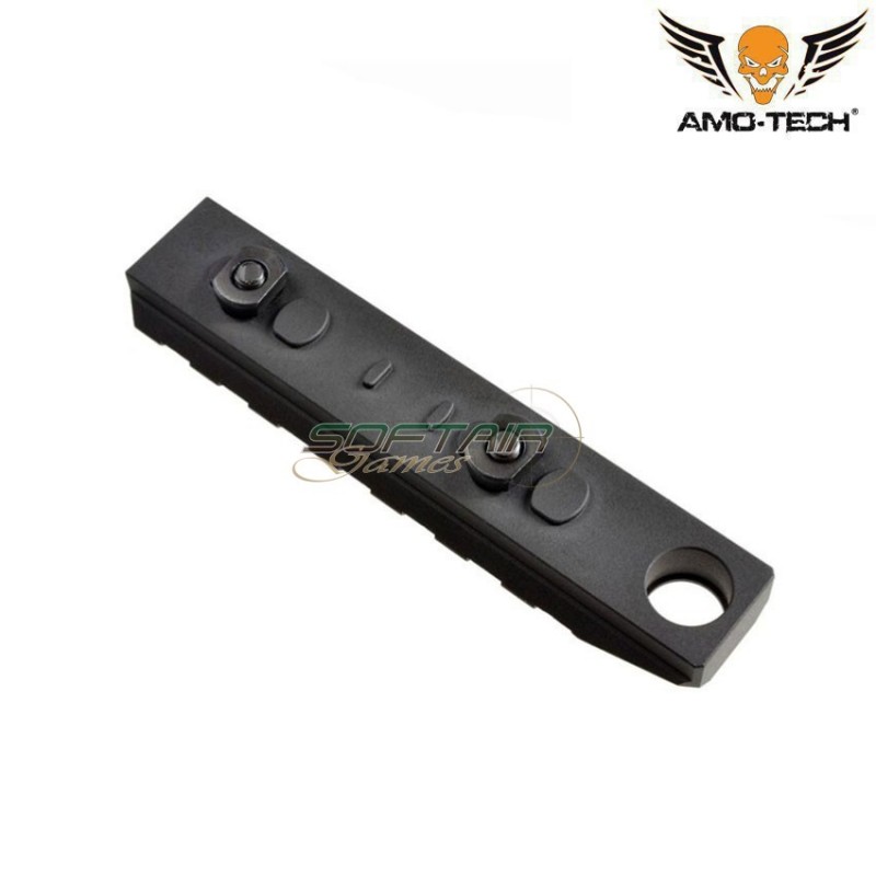 7 Slots Rail SI STYLE Black For LC Amo-tech® (amt-3071-bk)