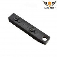 7 Slots Rail SI STYLE Black For LC Amo-tech® (amt-3071-bk)