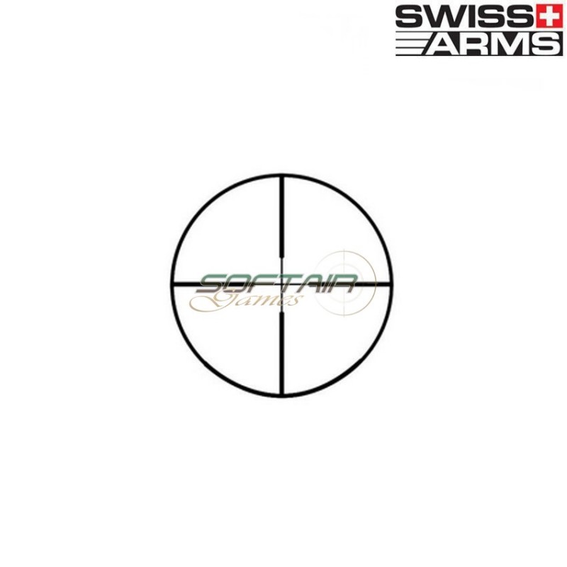 Ottica 3-9x40 black swiss arms (263932)