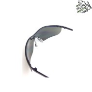 Tactical black glasses 3 lens frog industries® (fi-3558-bk)