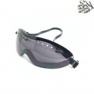 Occhiale safety black lente smoke frog industries® (fi-4000s-bk)