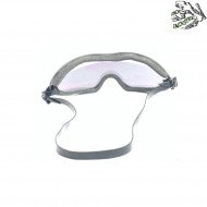 Safety glasses black smoke lens frog industries® (fi-4000s-bk)