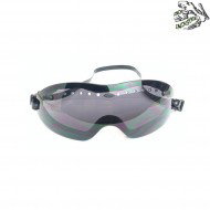 Occhiale safety black lente smoke frog industries® (fi-4000s-bk)